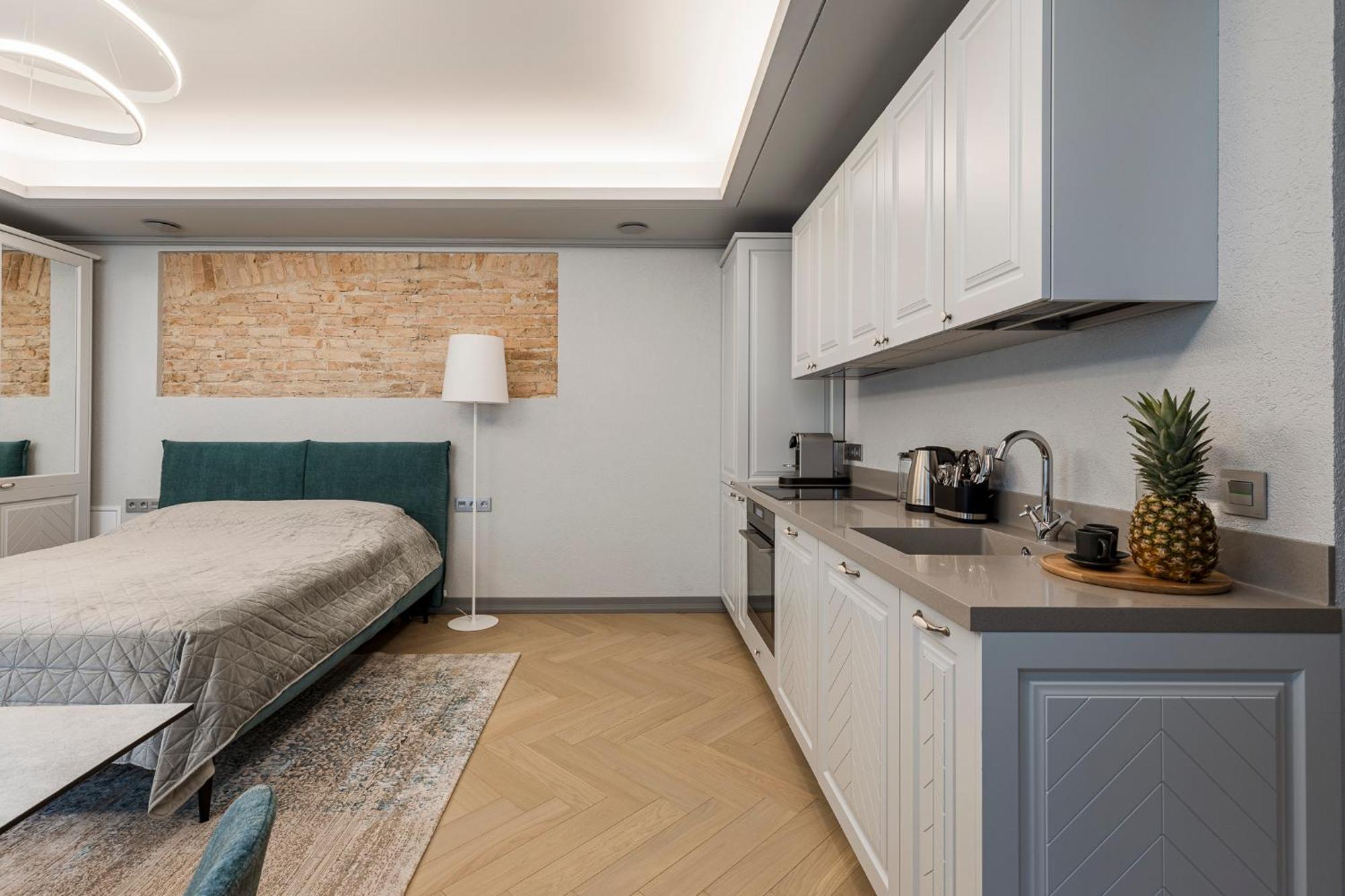 #Stayhere - Modern Luxury Apartments In The Heart Of Old Town VNO Oda fotoğraf
